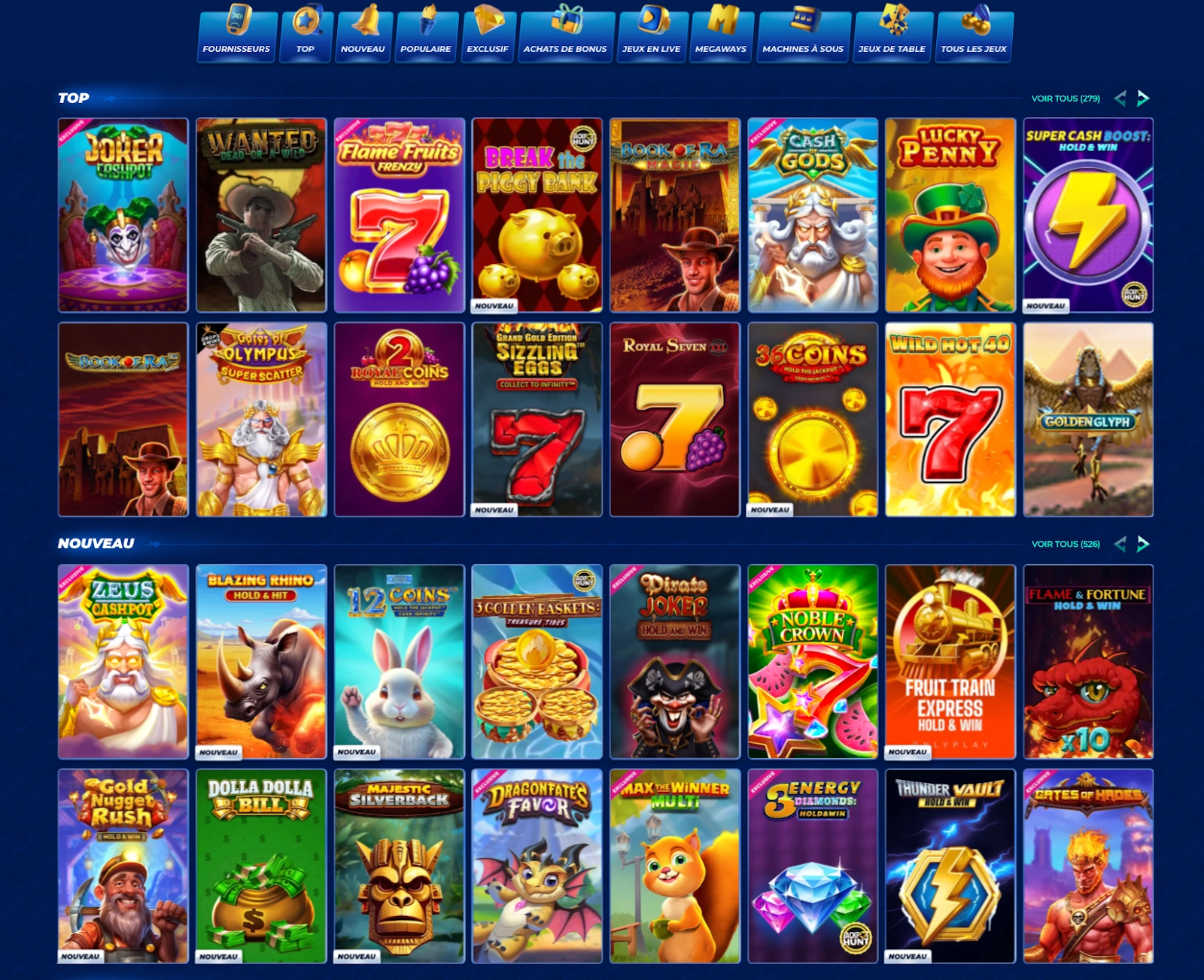 Collection ludique BassBet Casino – Jeux recommandés et dernières sorties Variété de jeux proposés par BassBet Casino incluant titres populaires et nouvelles sorties